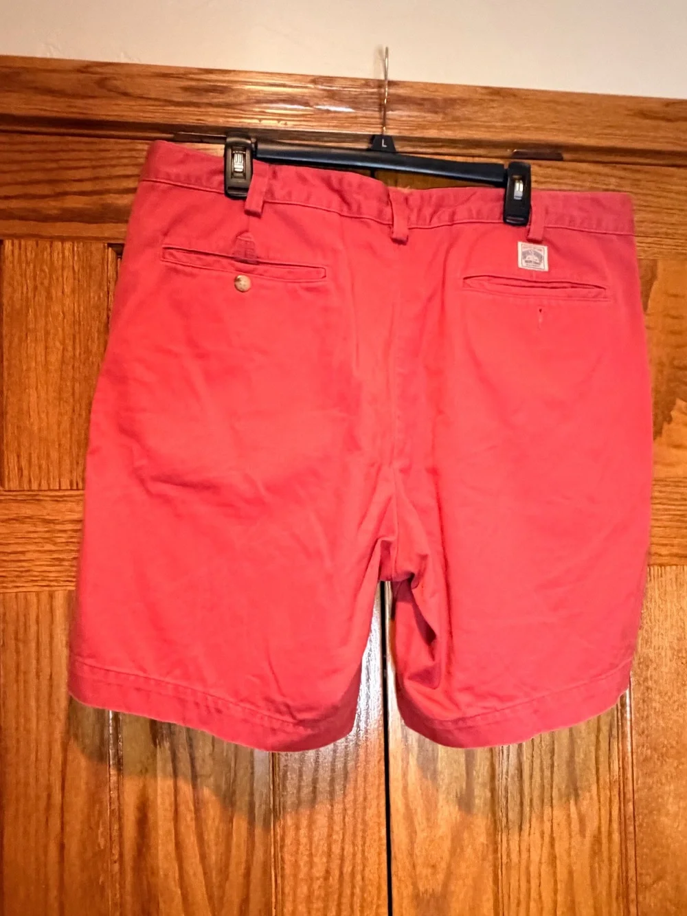 Polo by Ralph Lauren Coral Flat Front Chino Shorts - Men's